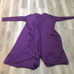 Lula Roe Duster Open Face Cardigan